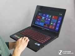 联想 Y400灰色 外观图 