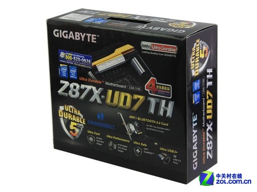 身怀绝技全能王者 技嘉Z87X-UD7 TH评测